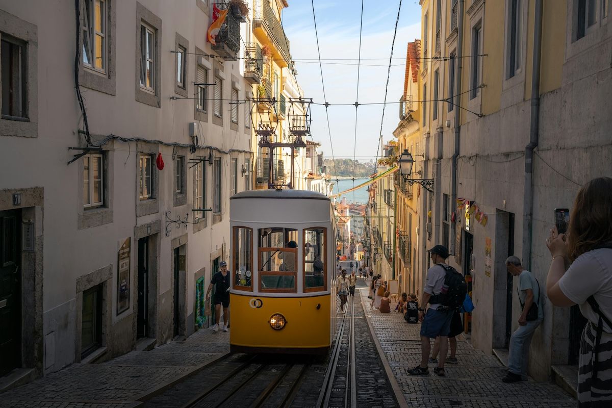 Tram in Lisbon, Portugal, LGBTQ+ friendly city