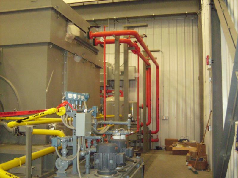 Process piping fabrication and install
