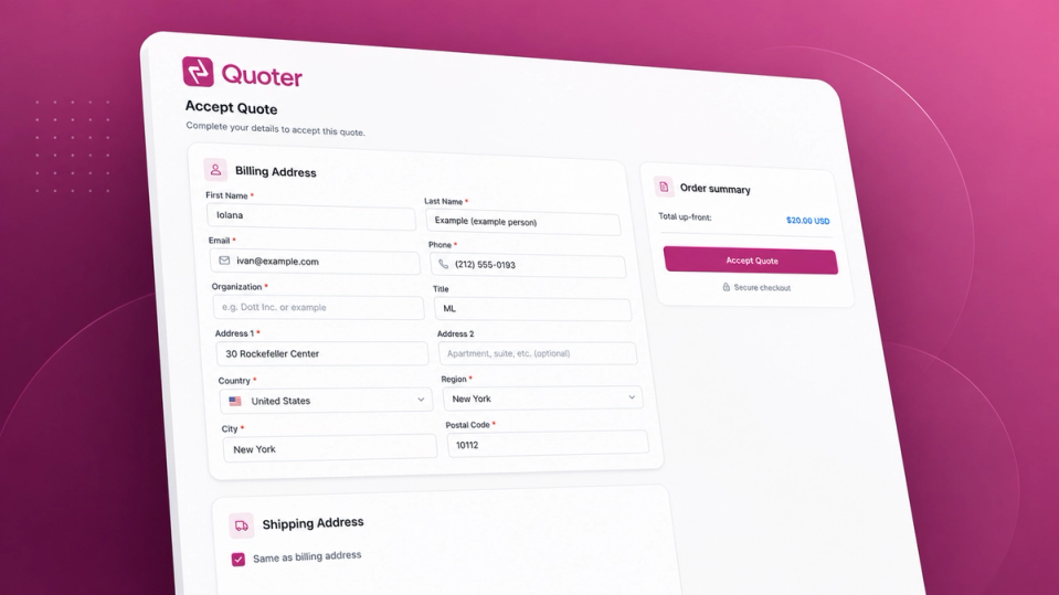 Quoter just got faster, smarter, and smoother