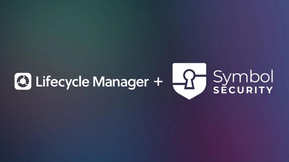 Symbol Security + Lifecycle Manager