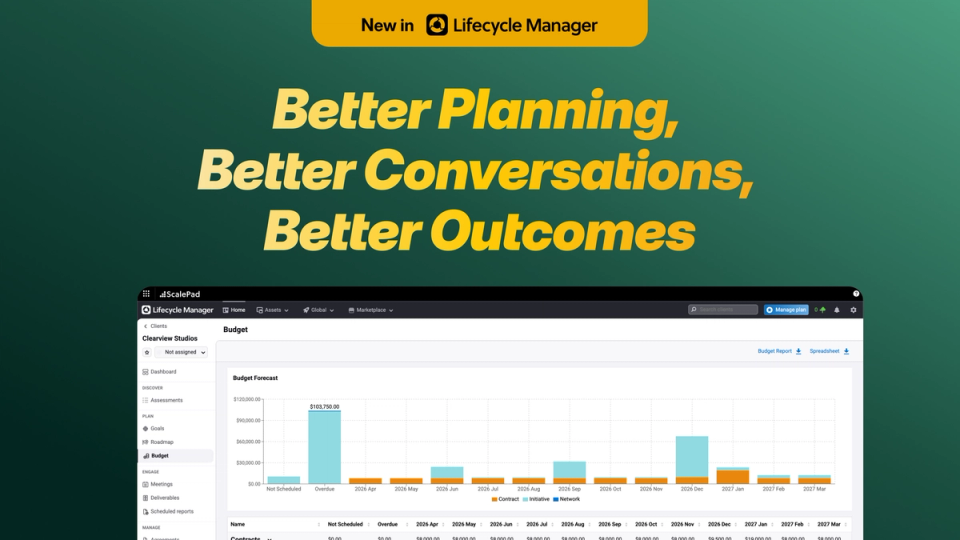 Lifecycle Manager: Better Planning, Better Conversations, Better Outcomes