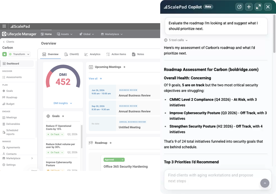 ScalePad Copilot Roadmap
