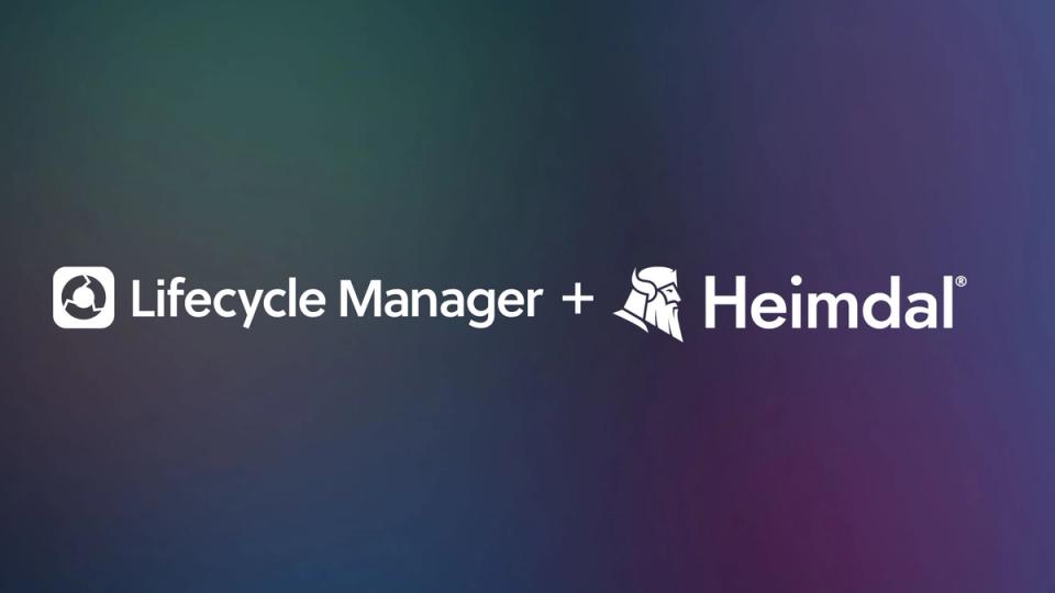 Heimdal device inventory displayed in a Lifecycle Manager Deliverable