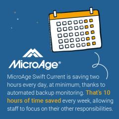 Microage, client communication, automation, MSP
