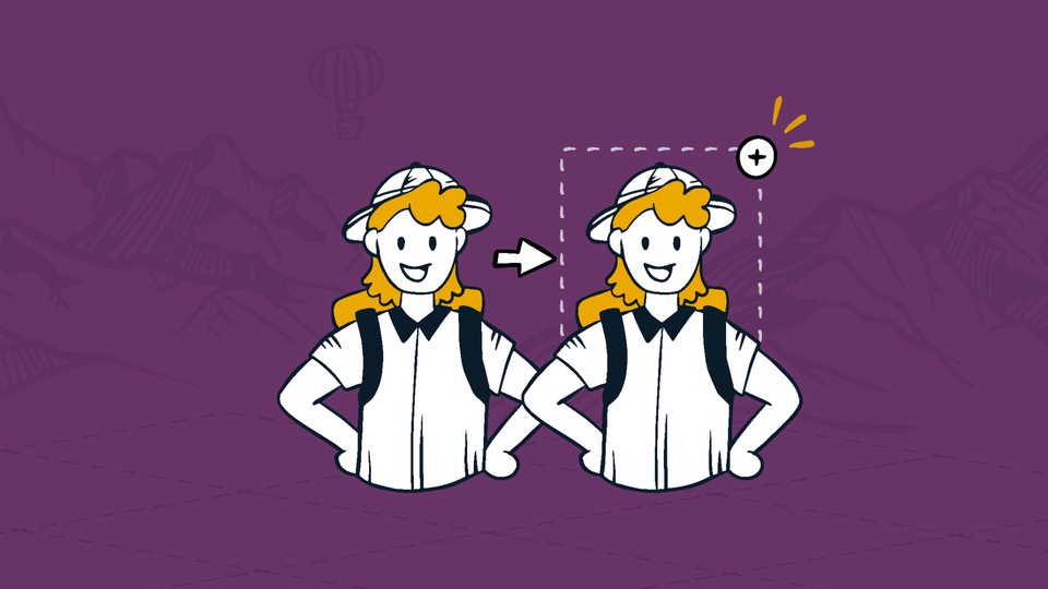 Rocky and their clone stand side by side with their hands on their hips against a purple background.
