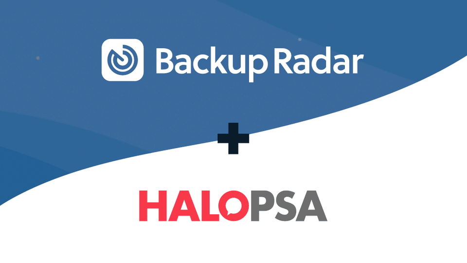 Connect HaloPSA and Backup Radar with a new API Integration