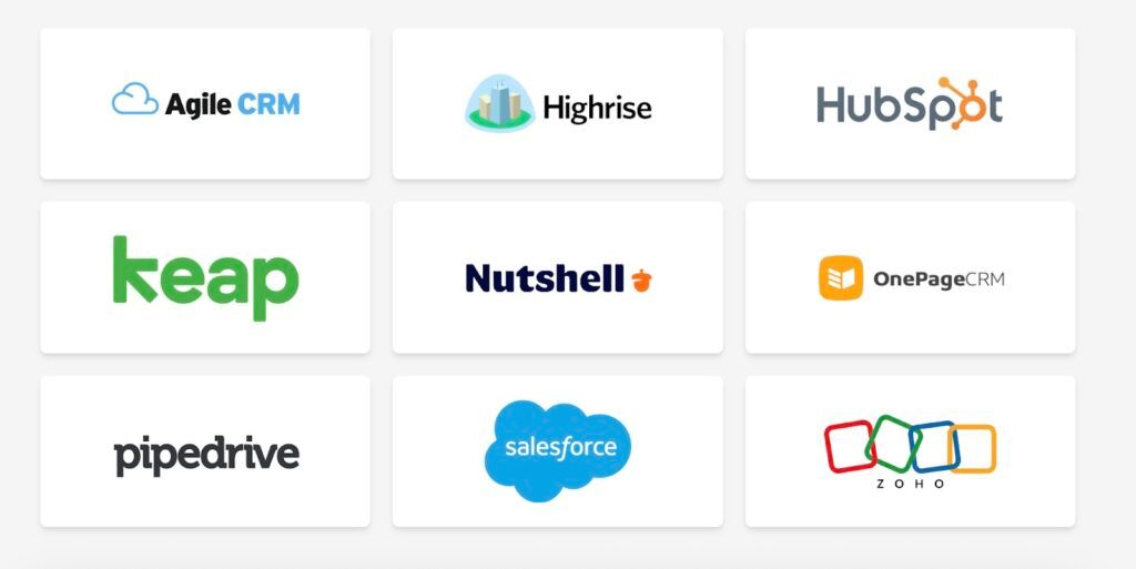 Quoter’s CRM integrations keep your quoting process fast and accurate by auto-filling customer information — no switching between tools