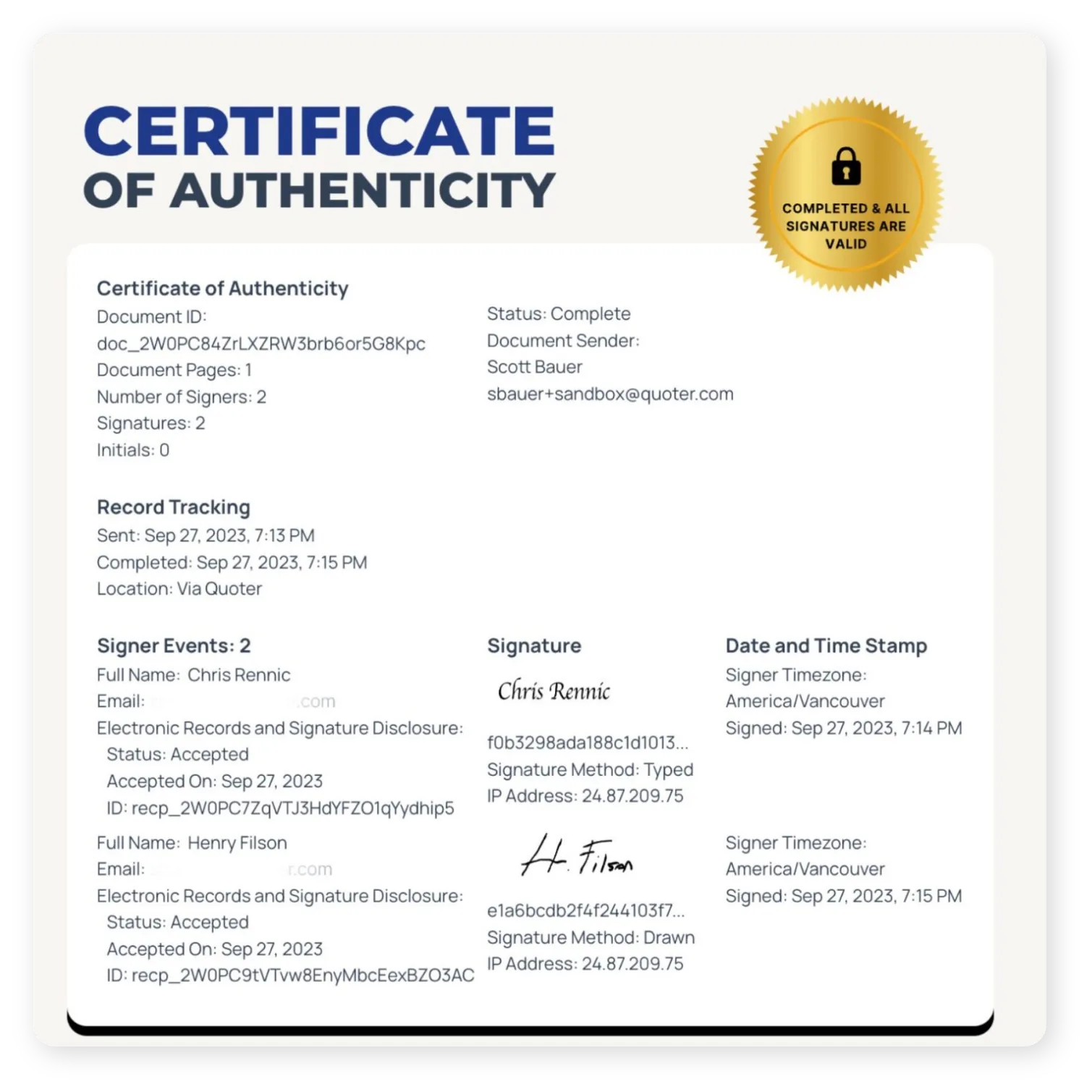 Keep agreements, signatures, and renewals organized screenshot