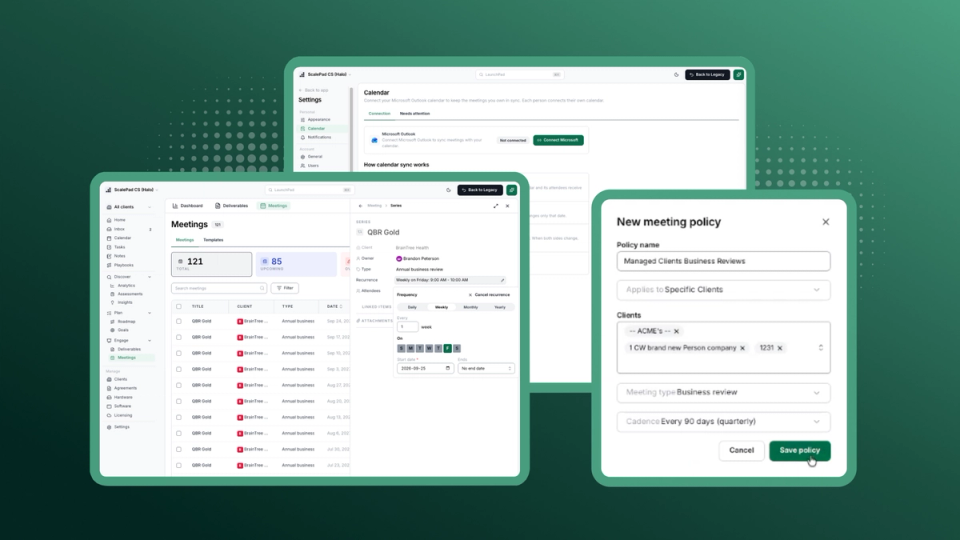 Three key updates in Meetings feature in Lifecycle Manager