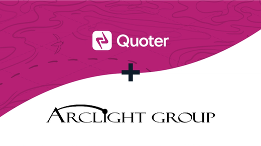 ScalePad Quoter logo with the Arclight Group logo