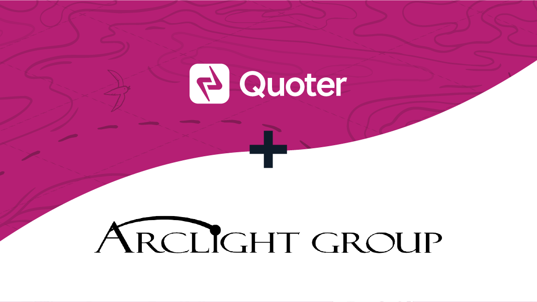 ScalePad Quoter logo with the Arclight Group logo
