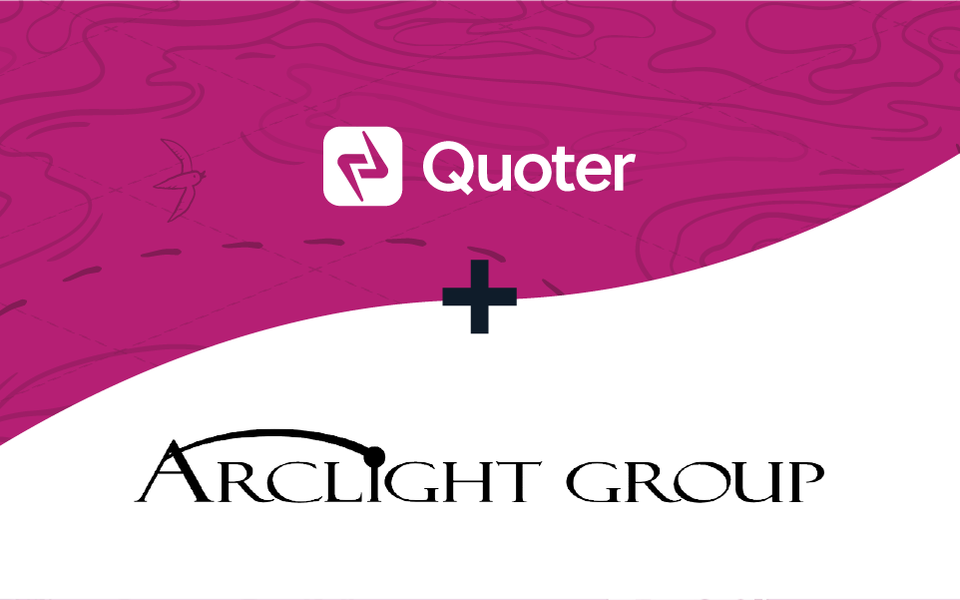 ScalePad Quoter logo with the Arclight Group logo