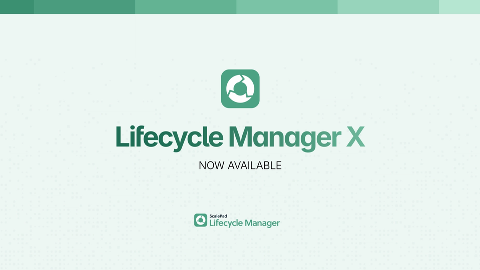 Lifecycle Manager X Launch Banner