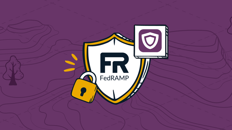 FedRAMP Moderate equivalency badge representing ControlMap's progress toward U.S. government-grade cybersecurity compliance, supporting
