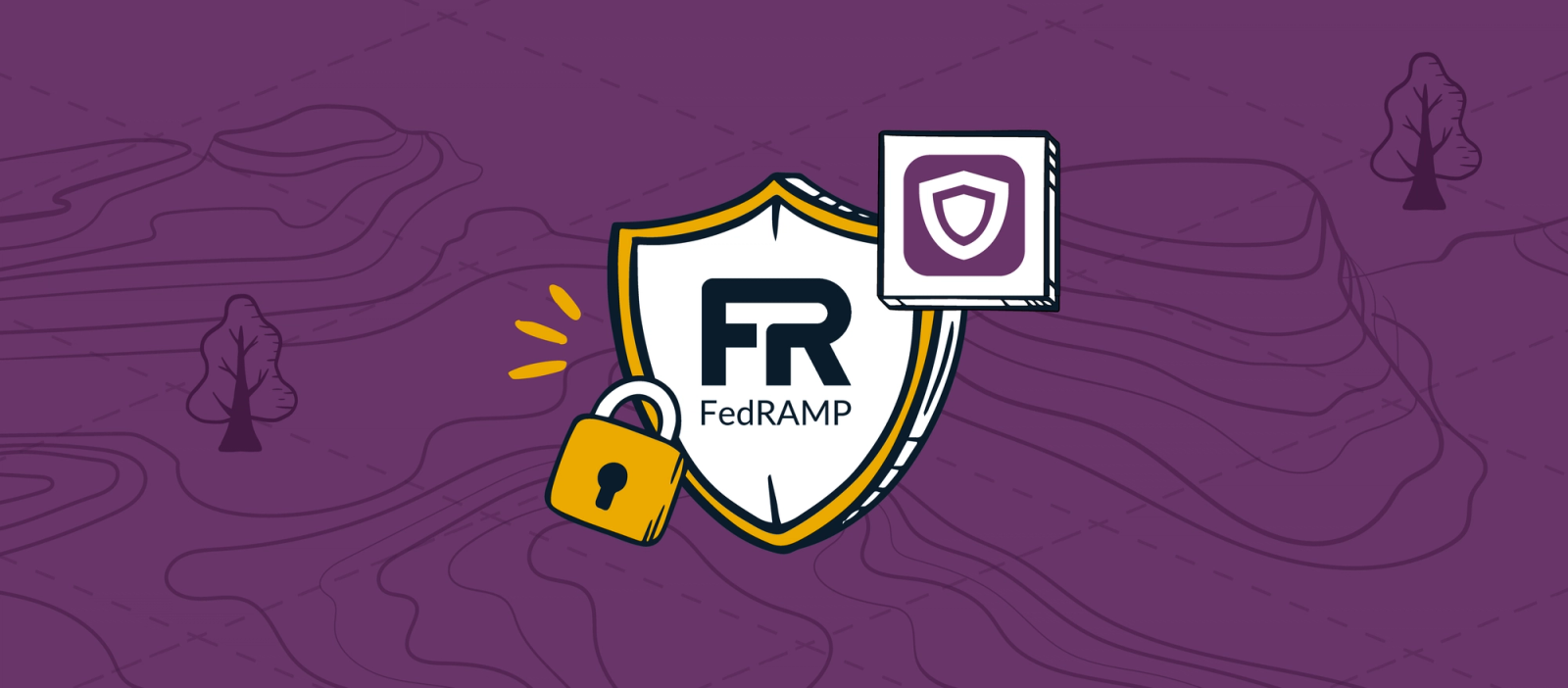 FedRAMP Moderate equivalency badge representing ControlMap's progress toward U.S. government-grade cybersecurity compliance, supporting
