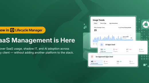 ScalePad is extending MSP visibility beyond the RMM into SaaS and AI usage — at no additional cost.