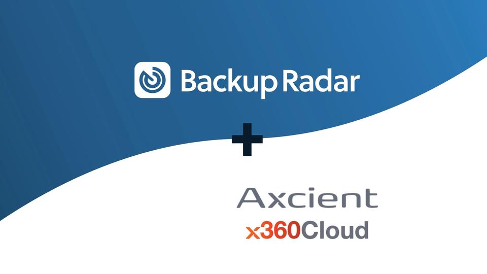 Backup Radar Now Integrates with Axcient x360Cloud via Public API