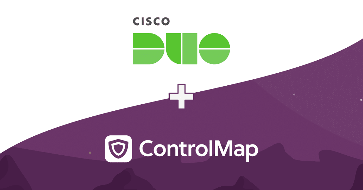 Control Map. Inc New ControlMap Integration: Duo Security