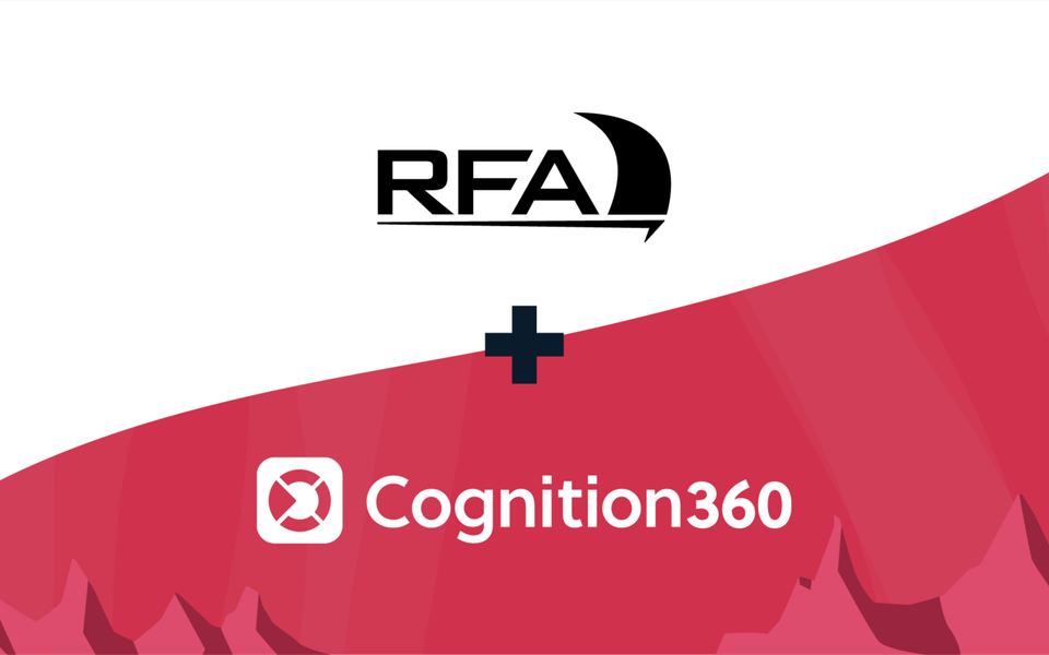 Cognition360 reporting drives a 15-20 percent increase in efficiency for RFA