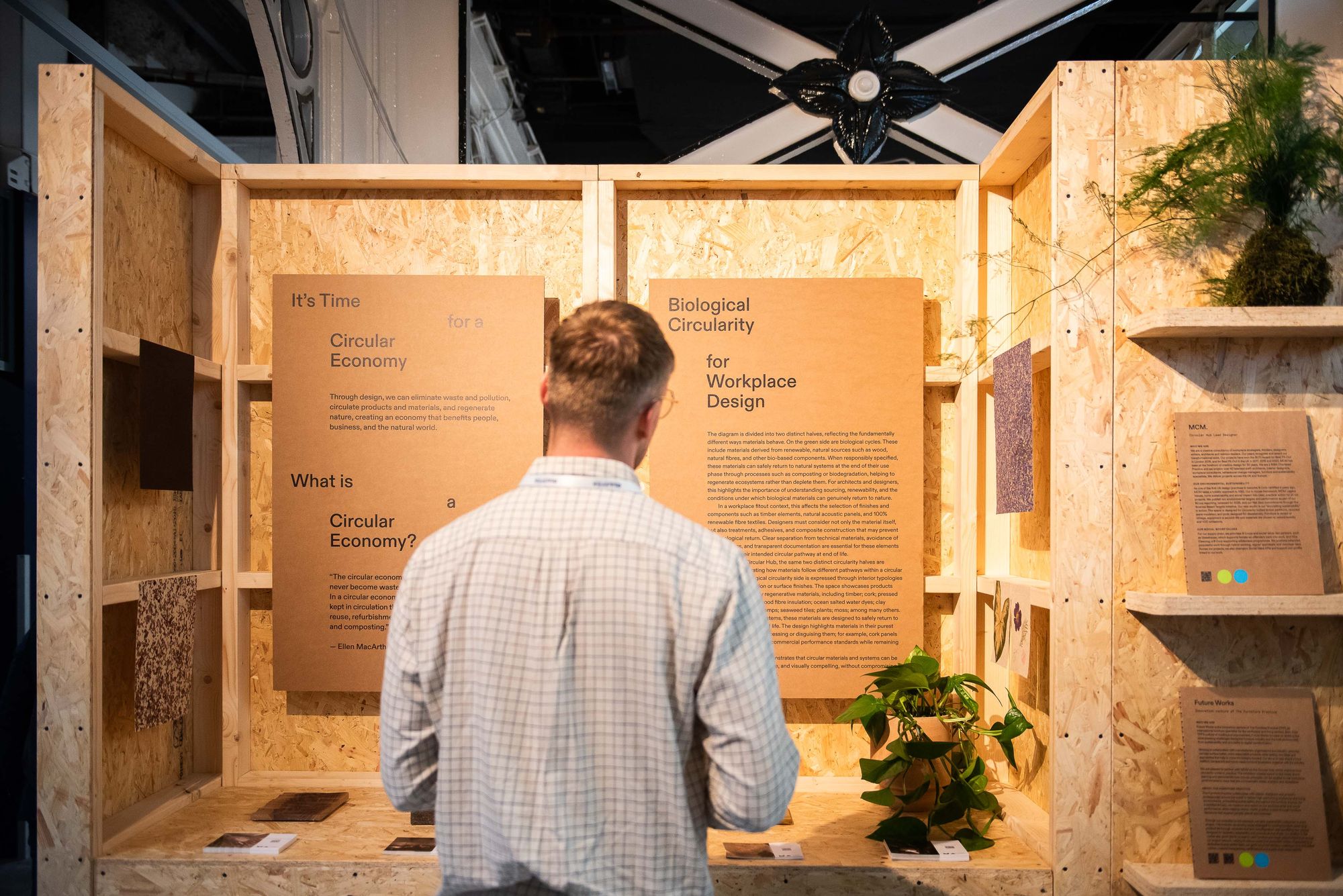 The Circular Hub at Workspace Design Show