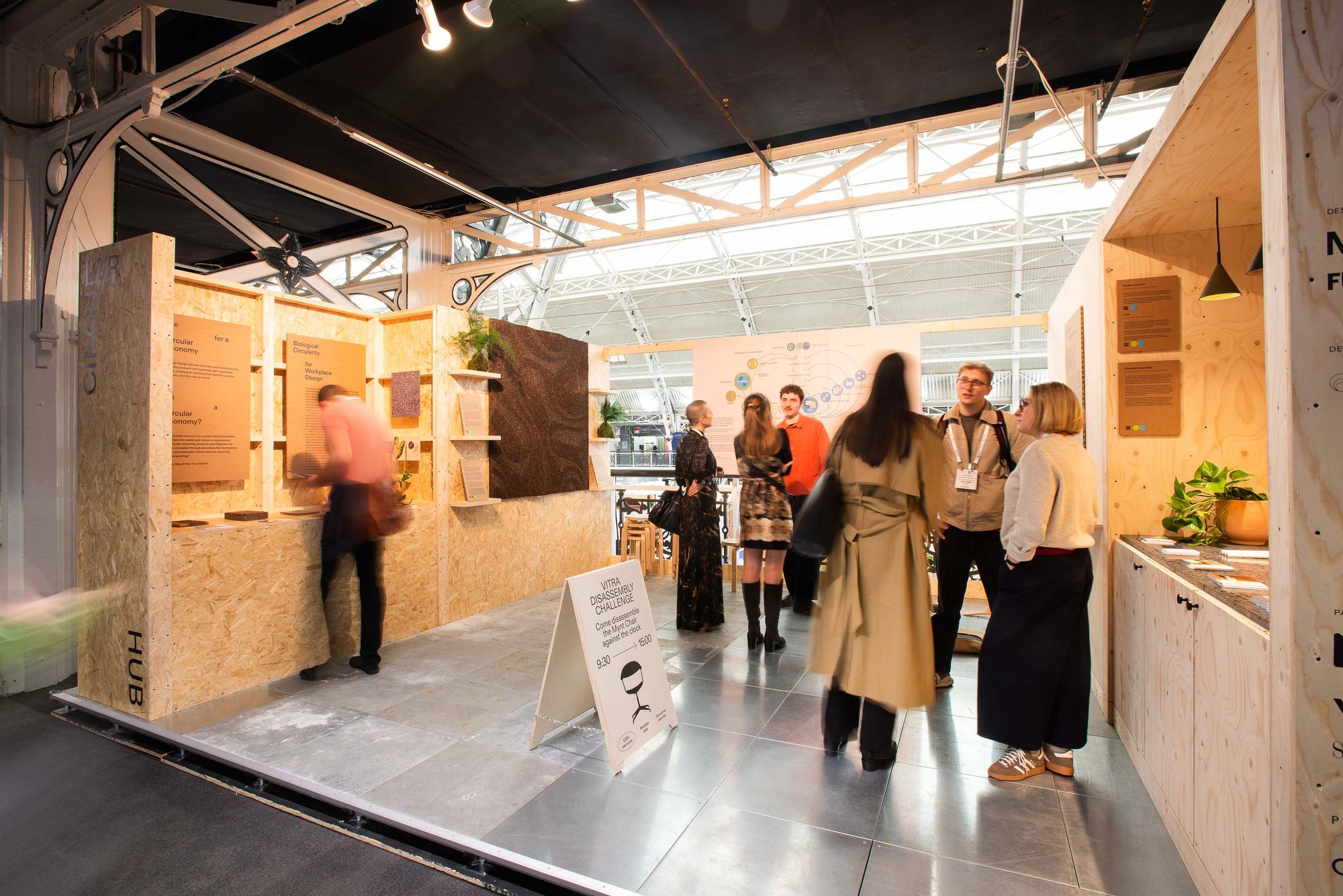 The Circular Hub at Workspace Design Show