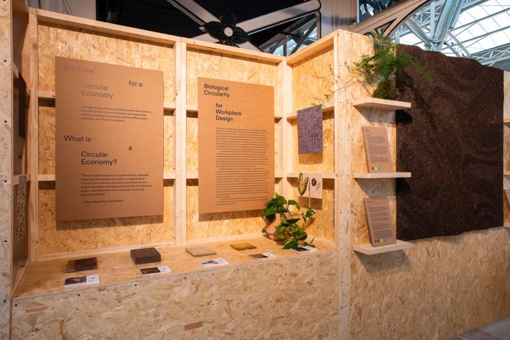 The Circular Hub at Workspace Design Show