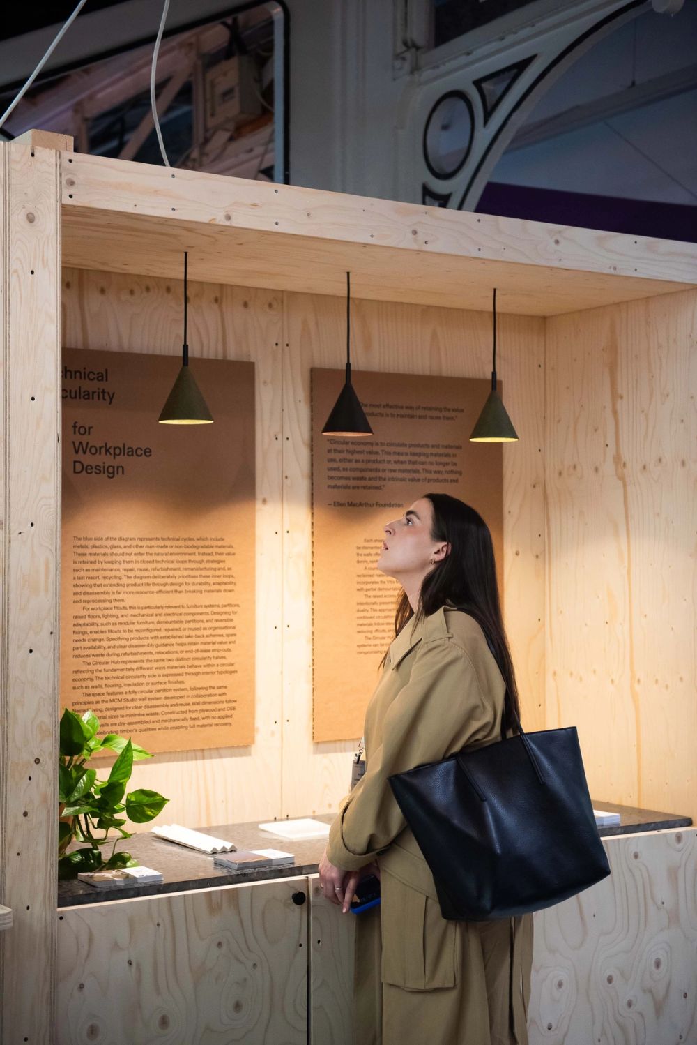 The Circular Hub at Workspace Design Show