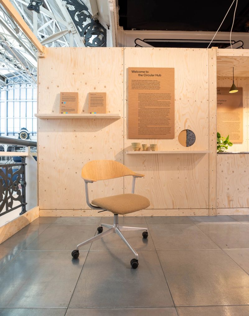 The Circular Hub at Workspace Design Show