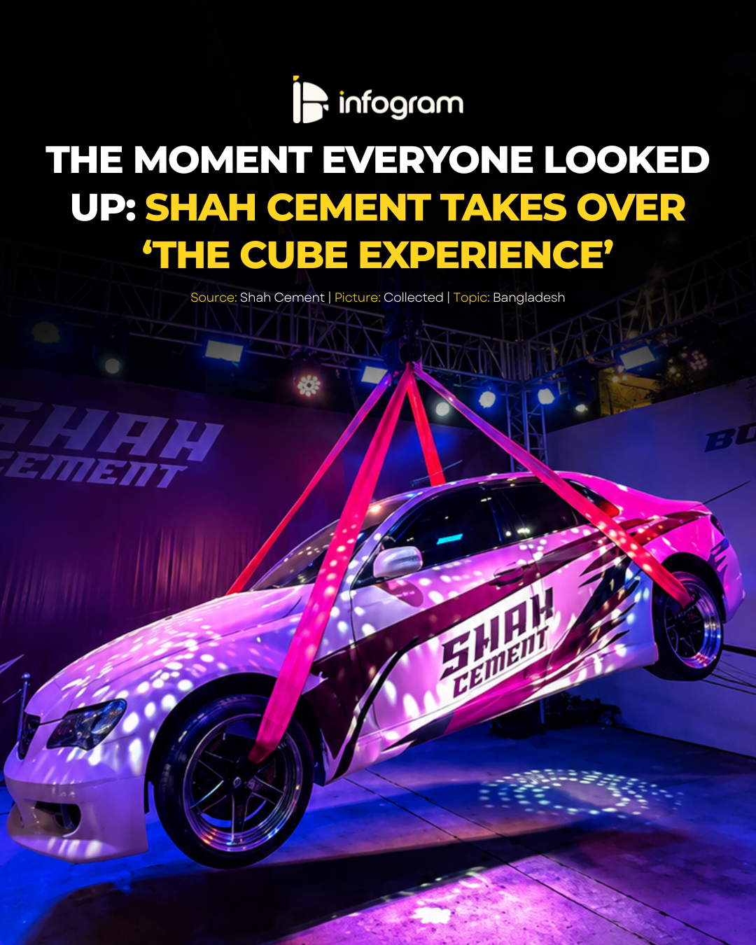 Social card for The Moment Everyone Looked Up: Shah Cement Takes Over ‘The Cube Experience’