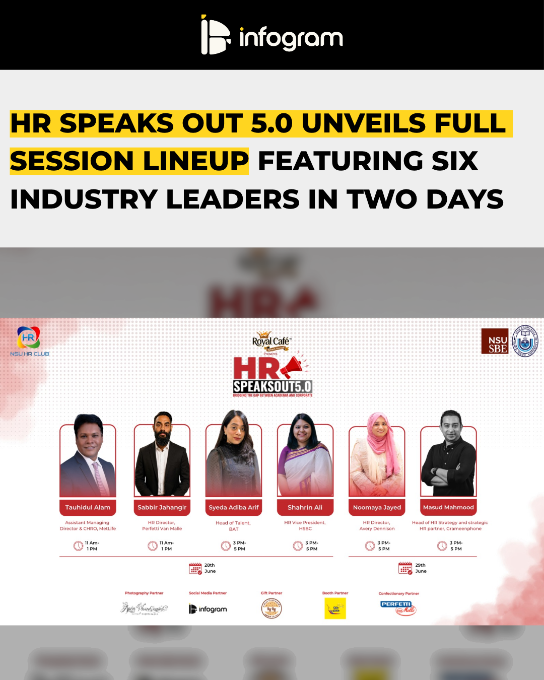 Social card for HR Speaks Out 5.0 Unveils Full Session Lineup Featuring Six Industry Leaders in Two Days