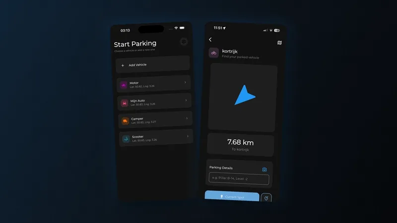 Vehicle Locator App