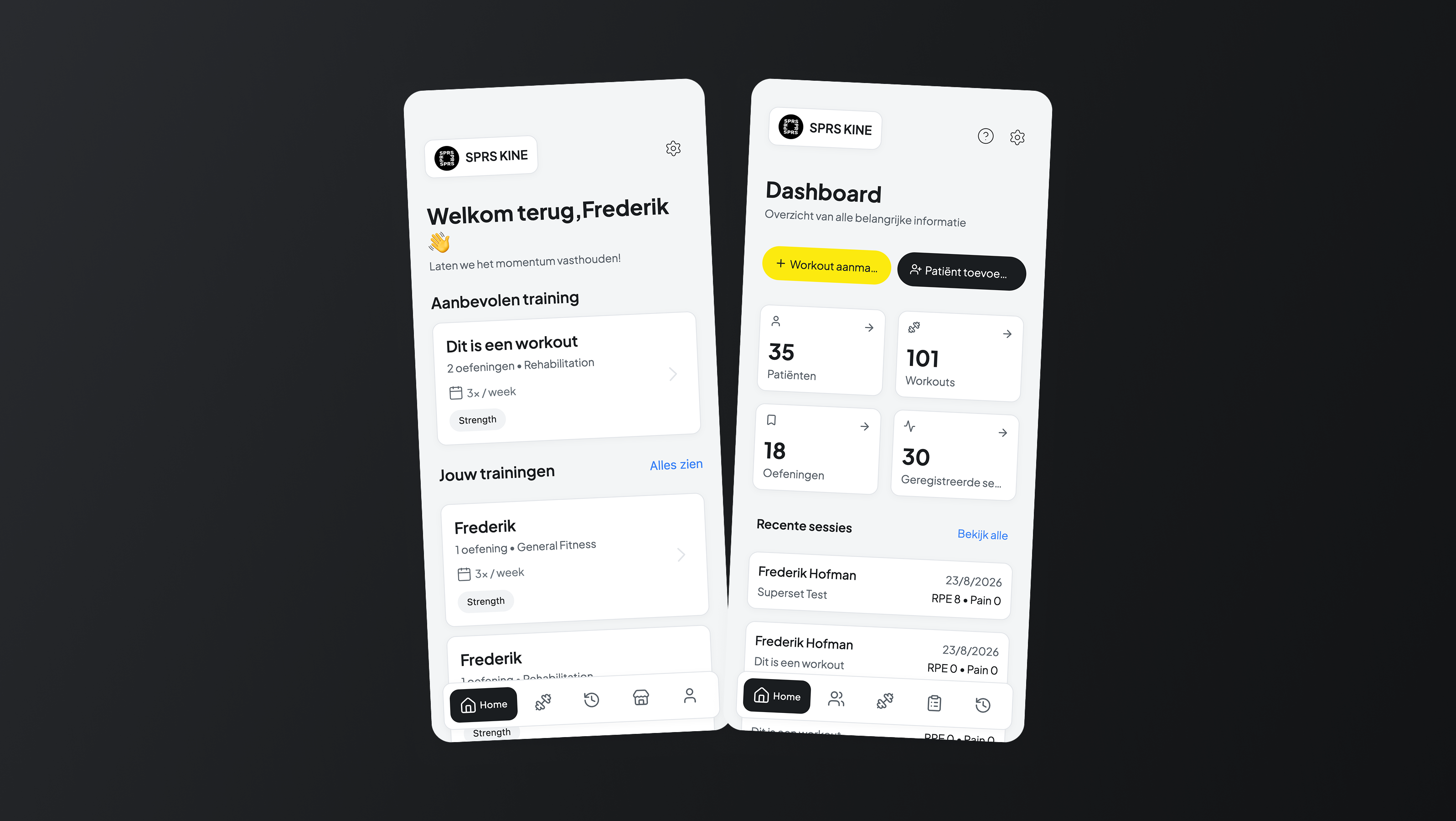 Kine Training Platform