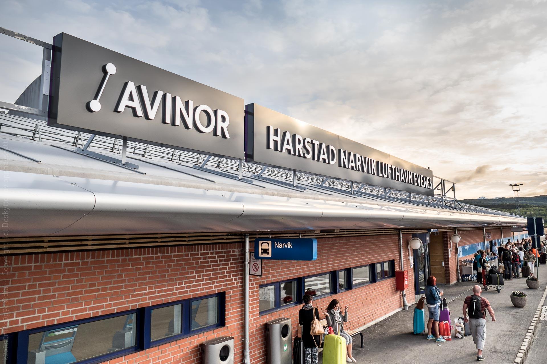 Image of exterior at Avinor Harstad/Narvik airport Evenes.