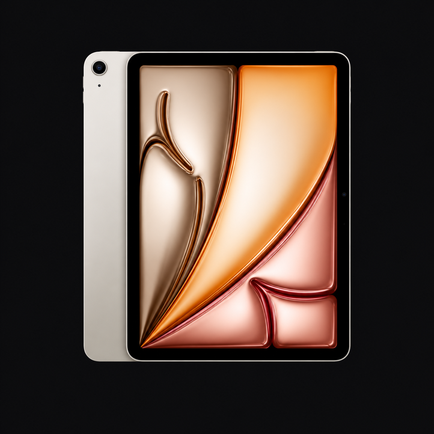 iPad Air 11 inch (M2) — Sterrenlicht (productillustratie) — AI-productillustratie