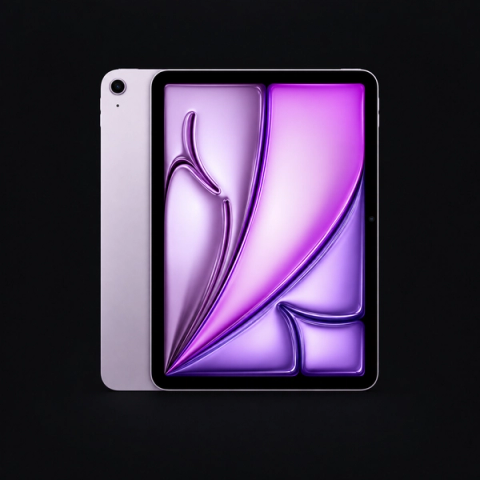 iPad Air 11 inch (M2) — Paars (productillustratie) — AI-productillustratie