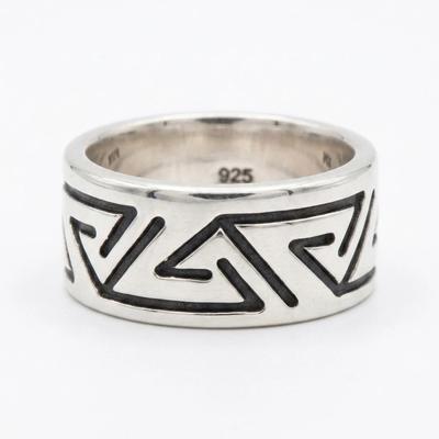 Anillo de Hombre Estilo "Grecas"