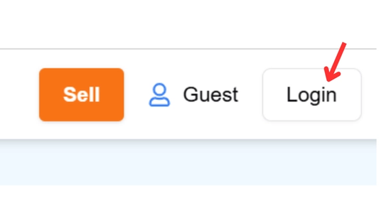 Login button