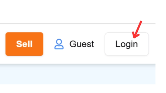 login screenshot