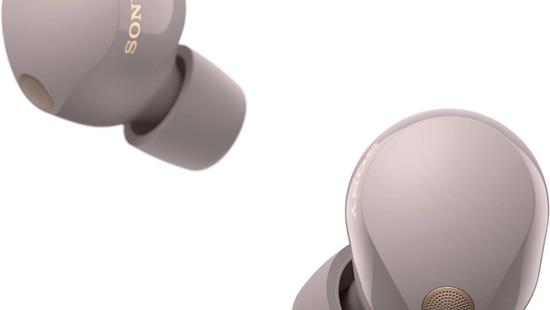 Pink earbuds