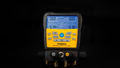 SMAN® Manometr cyfrowy 4-portowy z miernikiem próżni