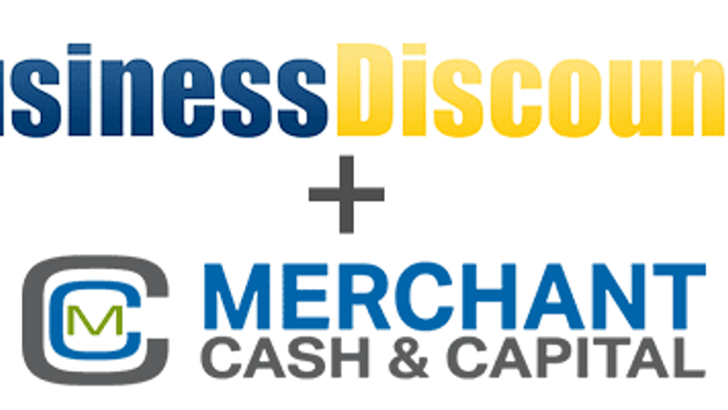Business Discount Plan and Merchant Cash & Capital logo.