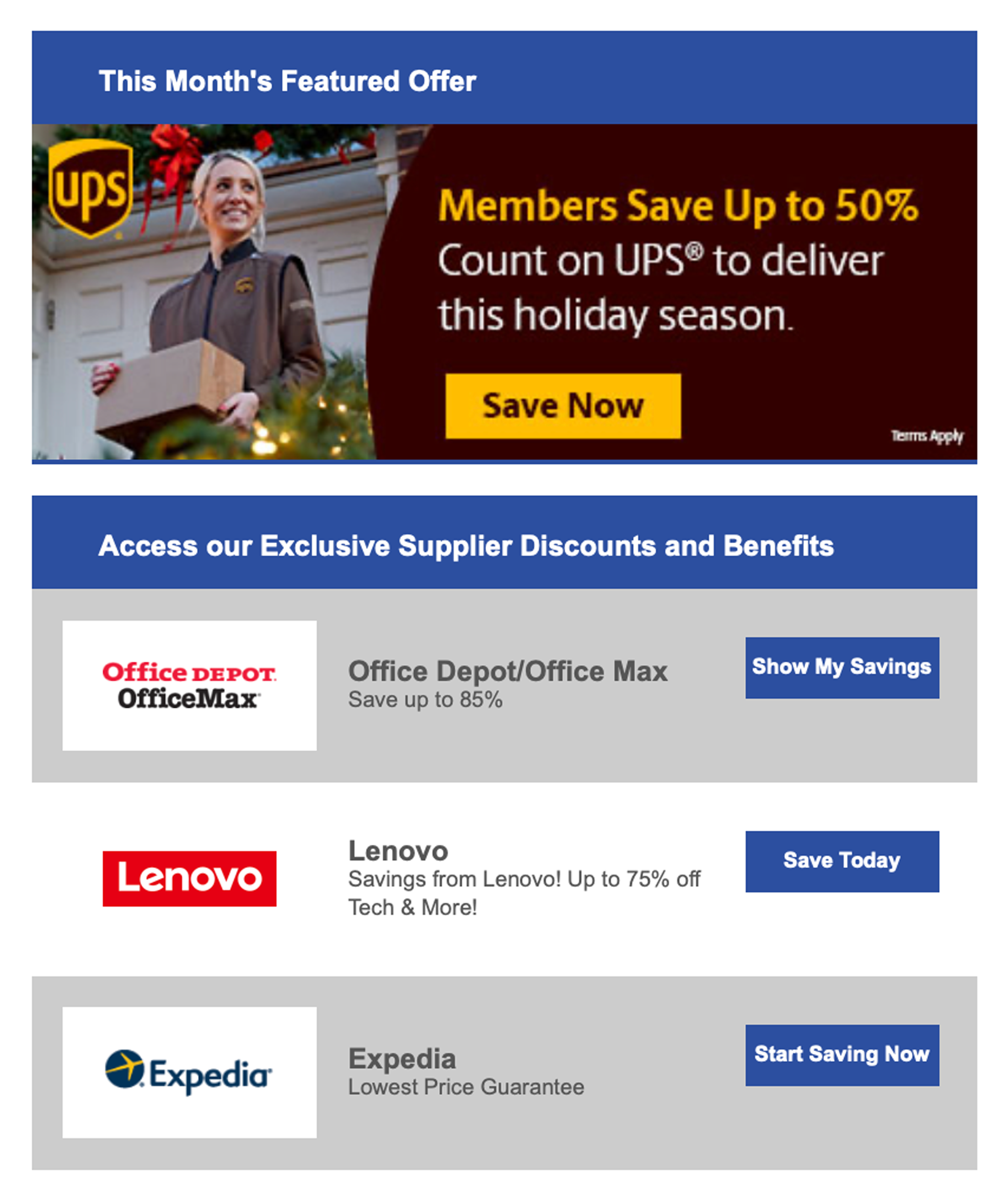 Whitelabeled Merchant-facing Marketing Email