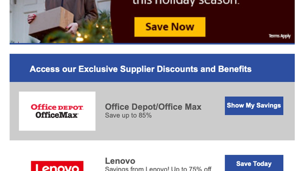 Whitelabeled Merchant-facing Marketing Email