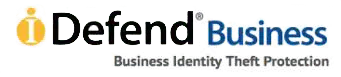 iDefend Business logo.