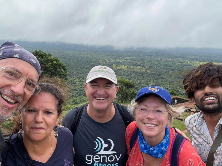 Claudia und Manfred Hochleithner in Sri Lanka