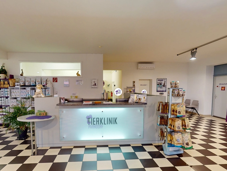 Rezeption Tierklinik Parndorf