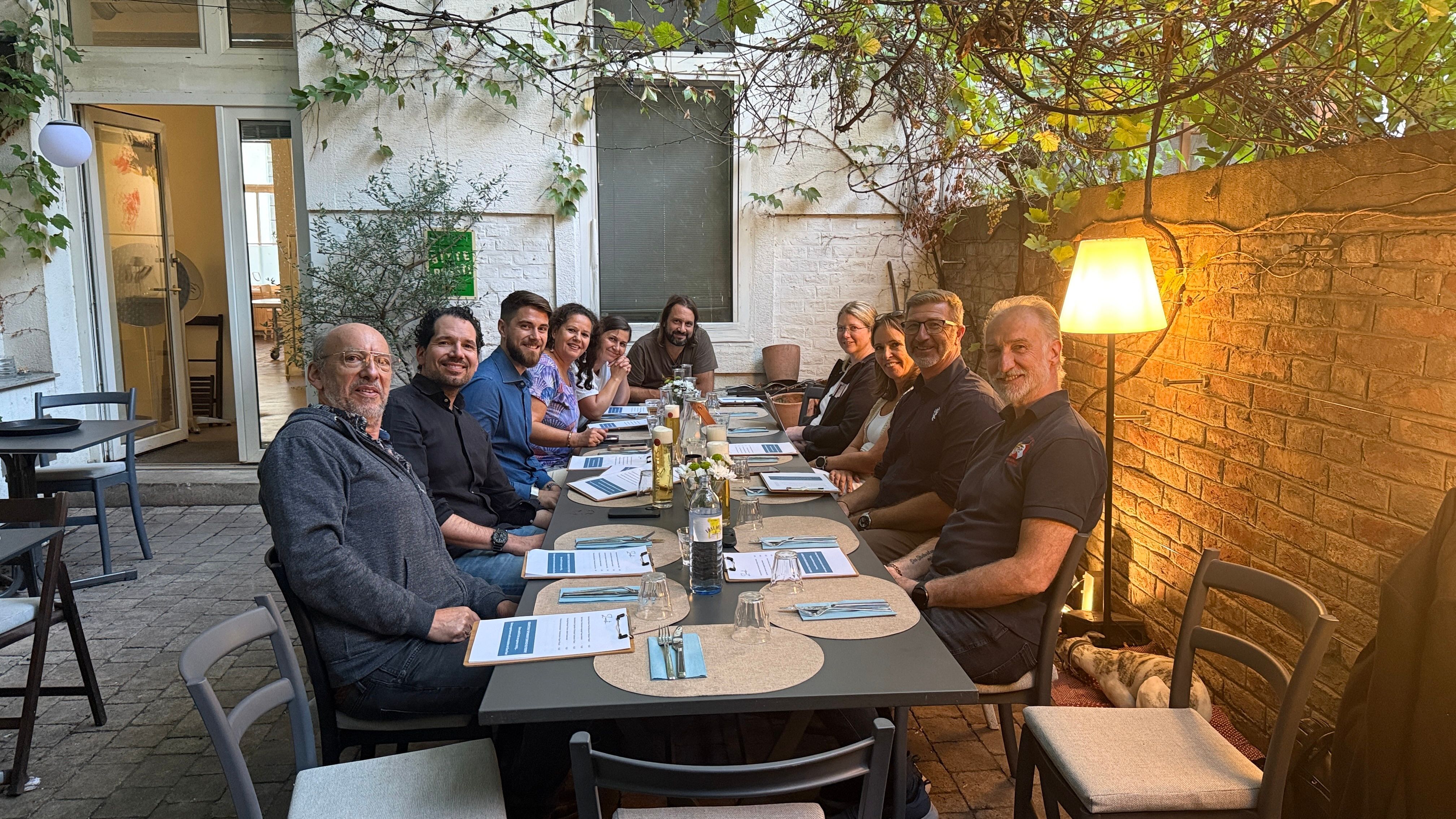 Gemeinsames Abendessen