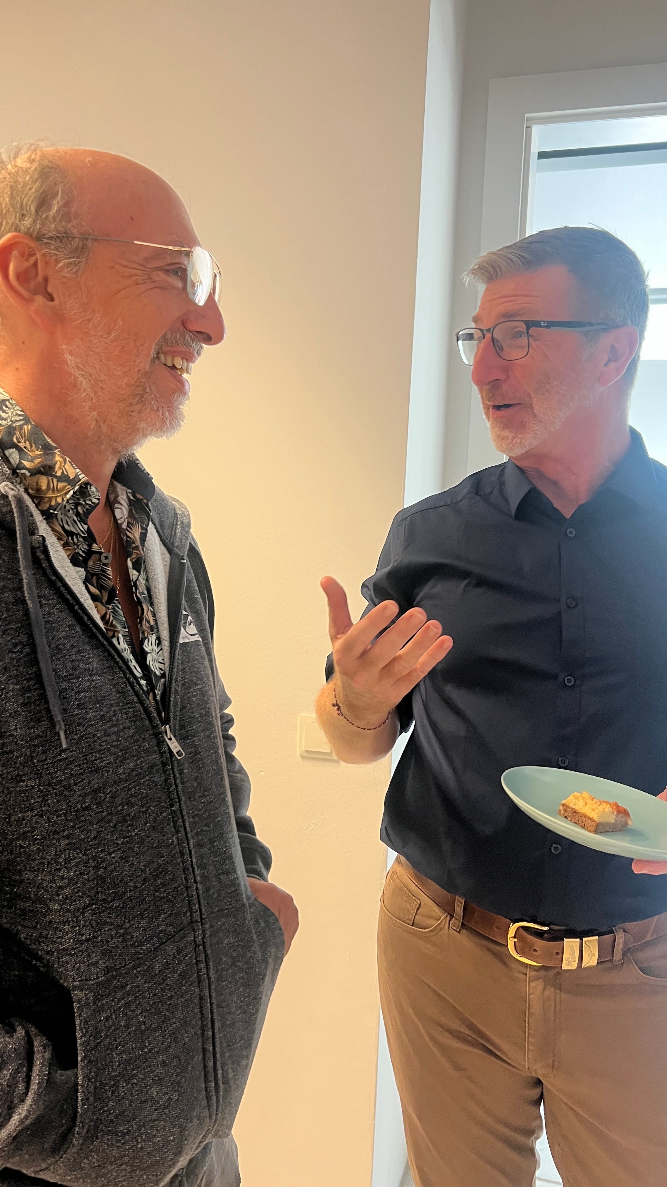 Gary Turnbull und Manfred Hochleithner