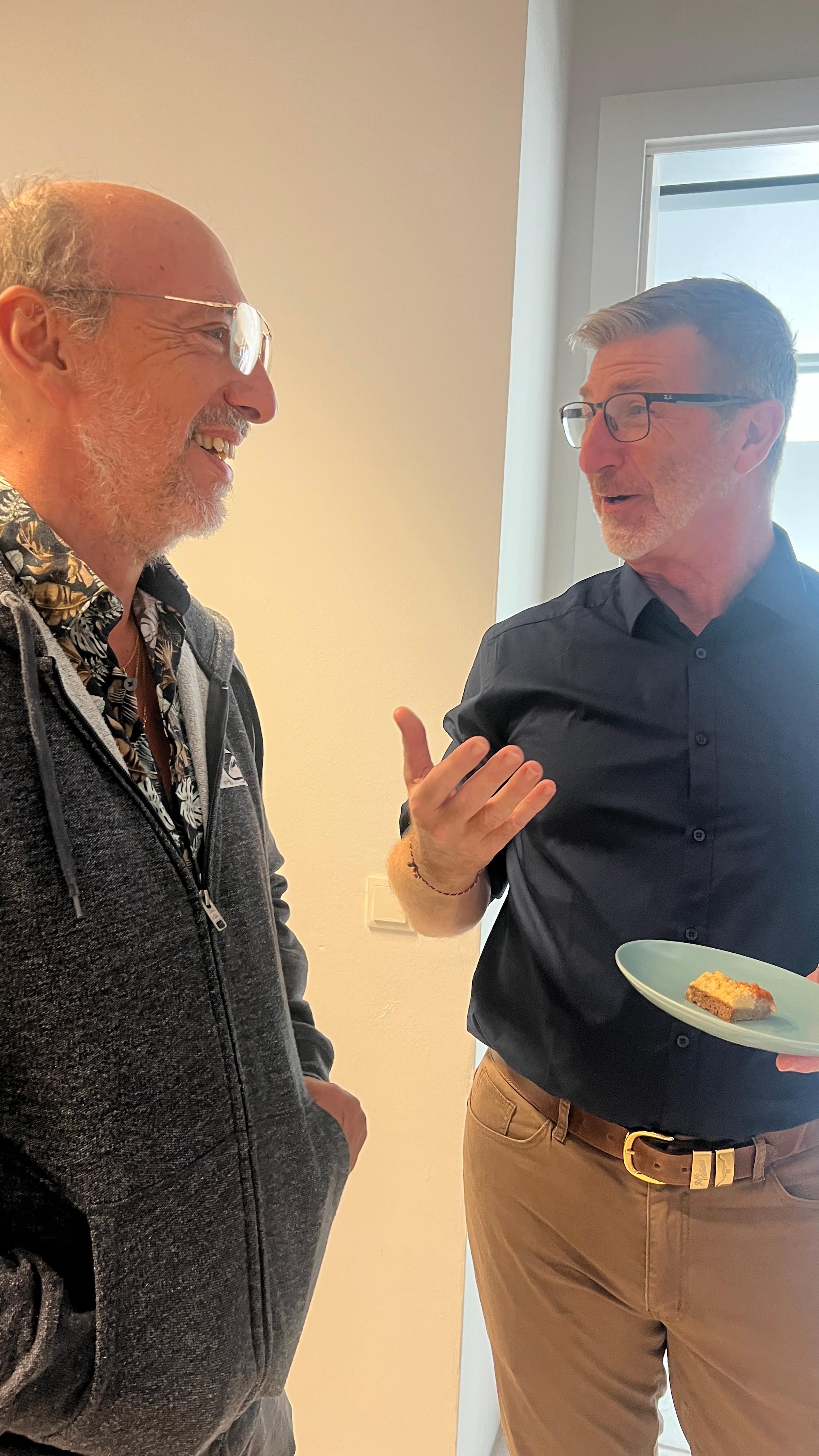 Gary Turnbull und Manfred Hochleithner