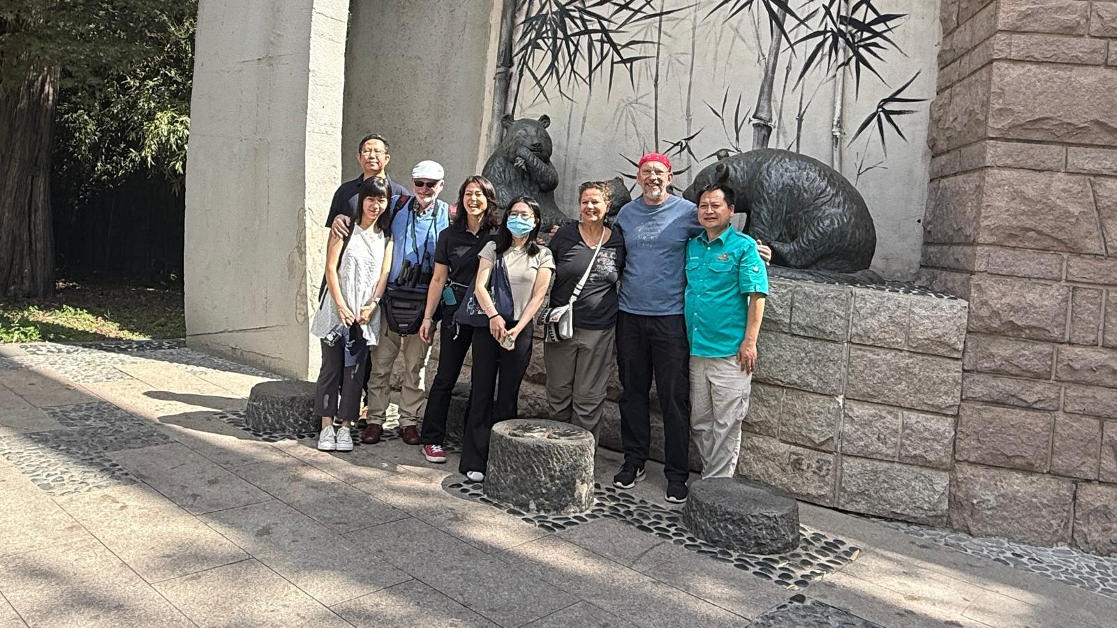 Führung durch den Zoo in Peking